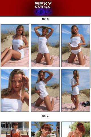 Sexy Natural Girls screenshot 4