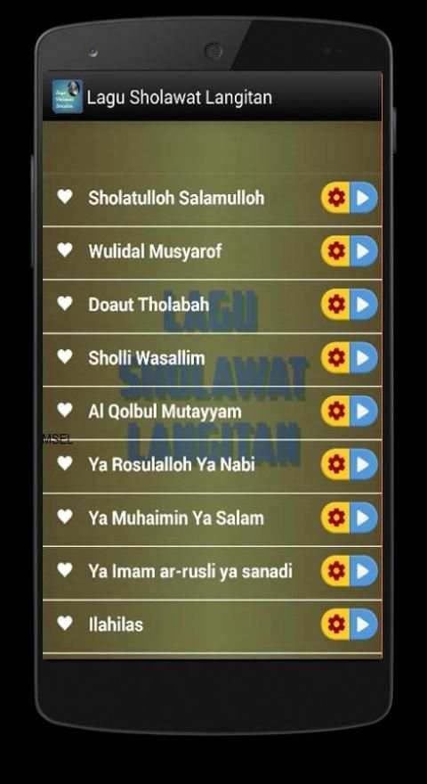 Lagu Sholawat Langitan screenshot 3