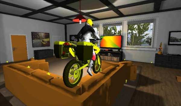 Office bike driving 3d screenshot 4