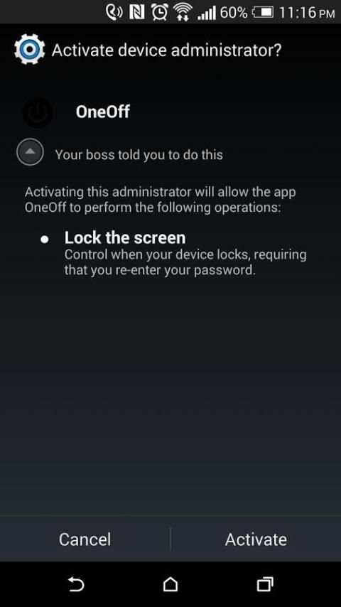 One Touch Lock Screen 2 تصوير الشاشة