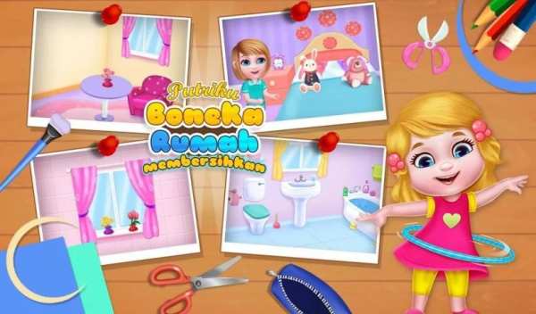 My Princess Doll House Cleanup screenshot 1