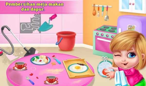 My Princess Doll House Cleanup screenshot 2
