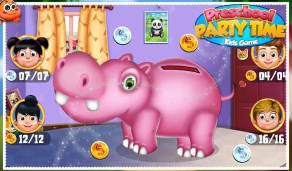 Preschool Party Time Kids Game screenshot 1