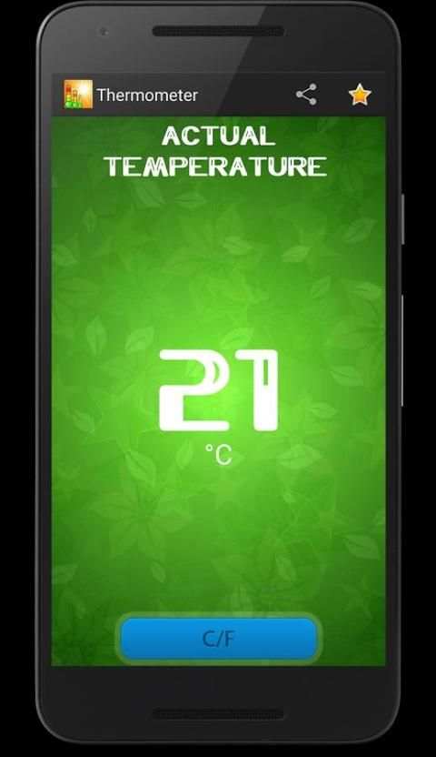Temperature thermometer screenshot 2