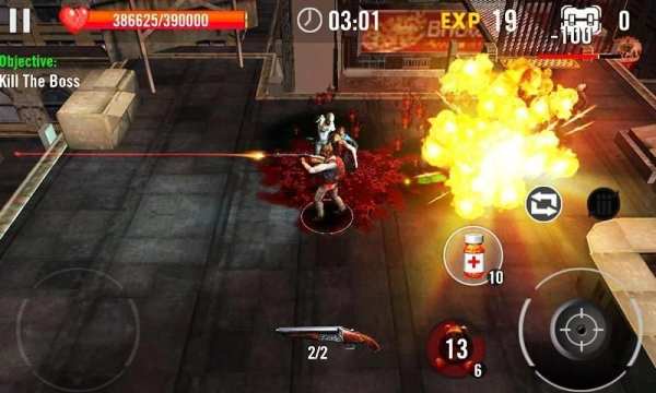 Zombie Overkill 3D 1 تصوير الشاشة