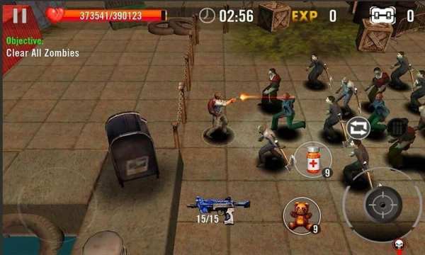 Zombie Overkill 3D 4 تصوير الشاشة
