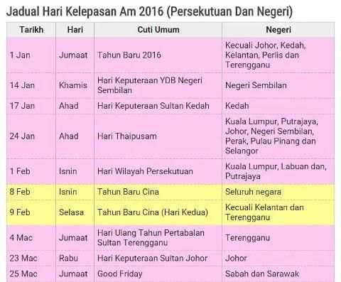 Kalendar Kuda 2016 - Malaysia 3 تصوير الشاشة