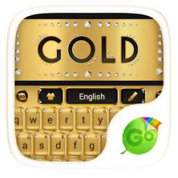gold go keyboard theme