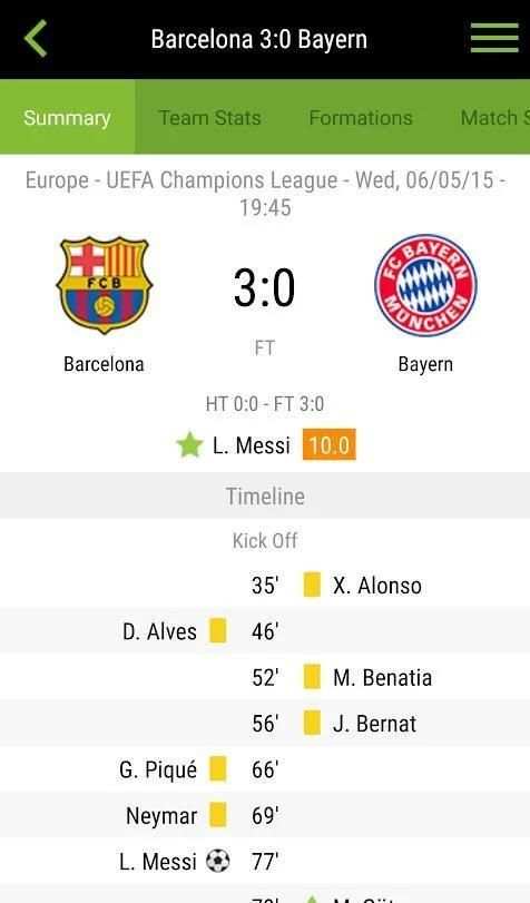 WhoScored Football App स्क्रीनशॉट 6