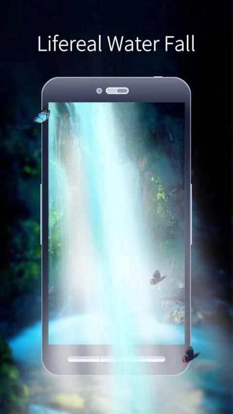 The water fall LiveWallpapers 6 تصوير الشاشة