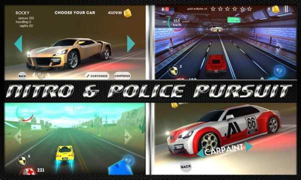 Fugitive Car Racing screenshot 2