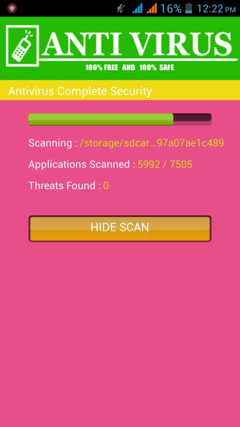 Antivirus Pro скриншот 3