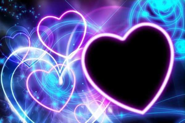 Neon Love Photo Frames screenshot 2