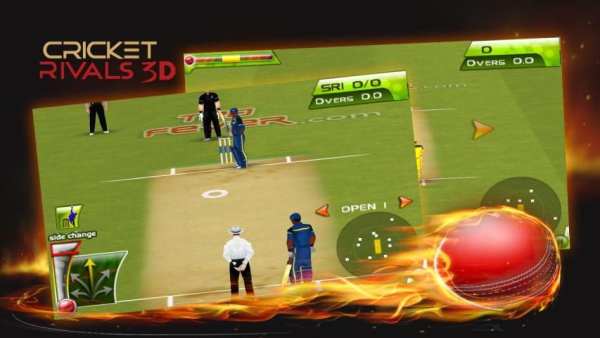 Cricket Rivals 3D 1 تصوير الشاشة