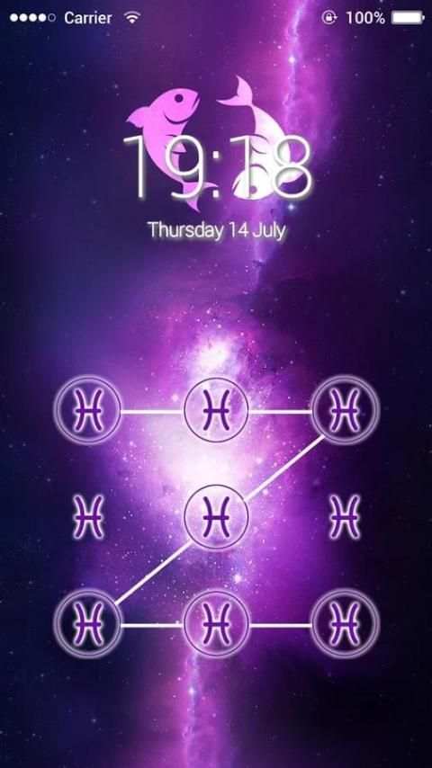 AppLock Theme Pisces screenshot 3