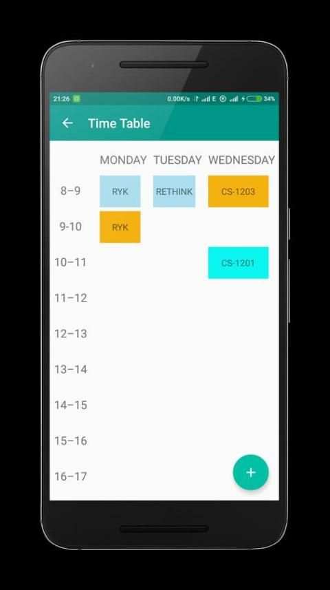 Time Table screenshot 5