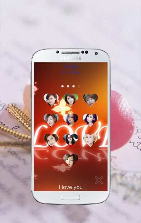 love keypad lock screen screenshot 12