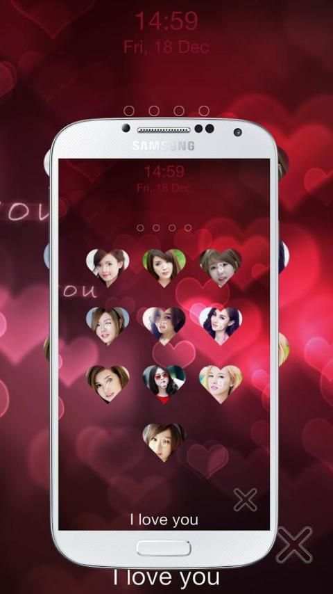 love keypad lock screen screenshot 11