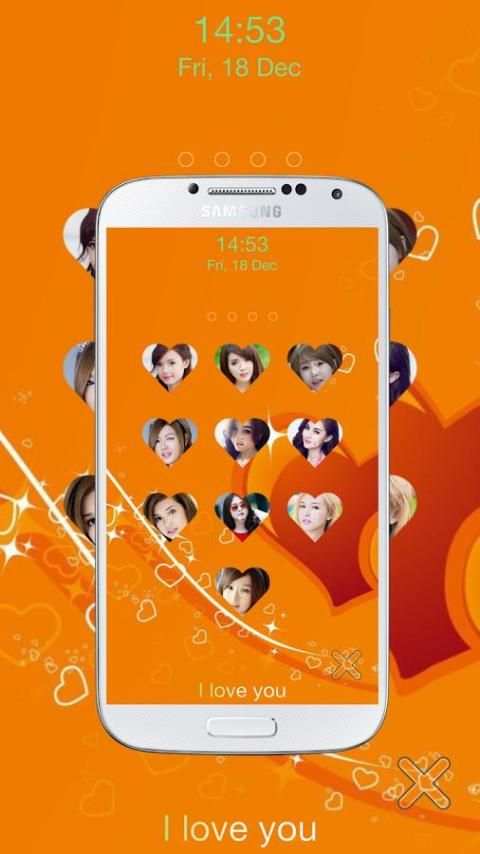 love keypad lock screen screenshot 14