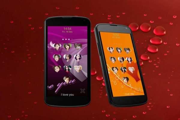 love keypad lock screen screenshot 3