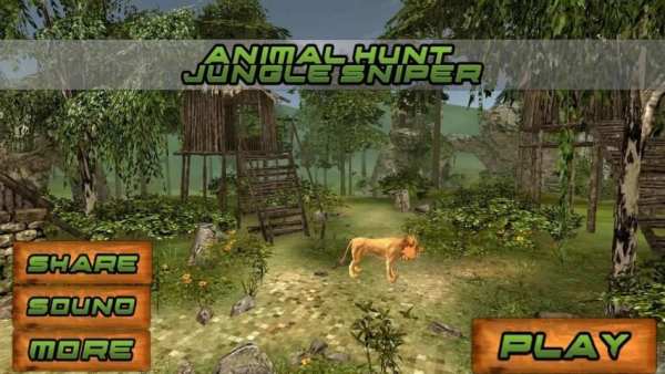 Animal Hunt Jungle Sniper screenshot 5