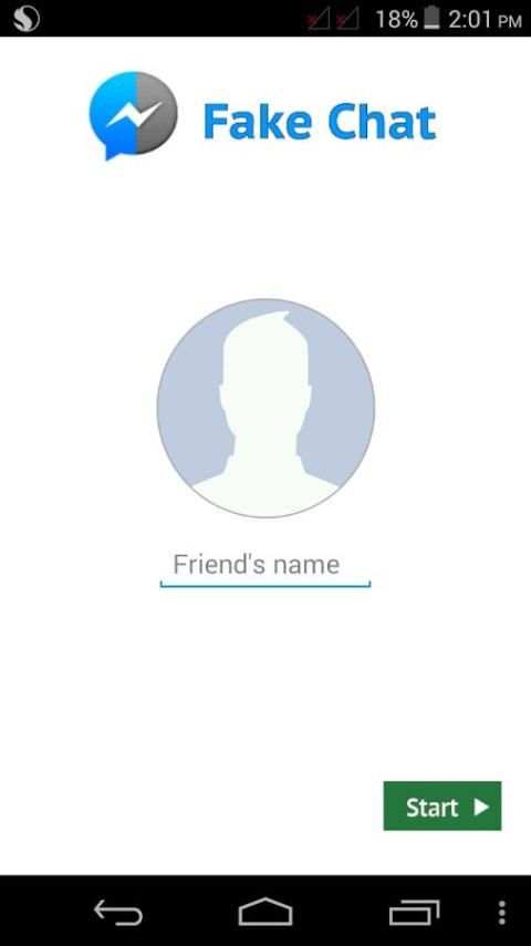 Fake Messenger Chat 5 تصوير الشاشة