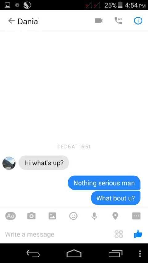 Fake Messenger Chat 2 تصوير الشاشة