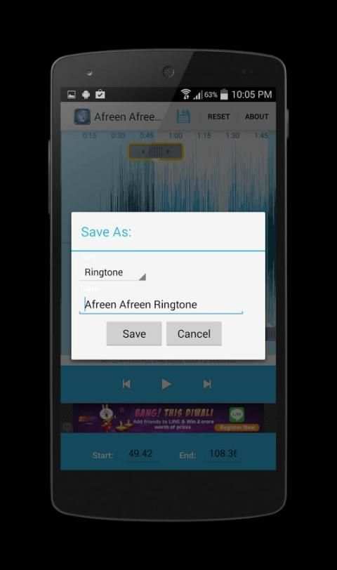 Mp3 Cutter and Ringtone Maker screenshot 5