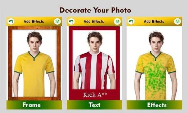 Football Soccer Photo Suit screenshot 2