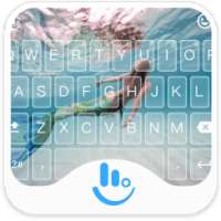 TouchPal Mermaid Keyboard Skin