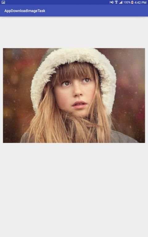 App Download Image Task Demo screenshot 1