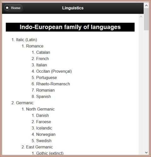 Basic Linguistics screenshot 1