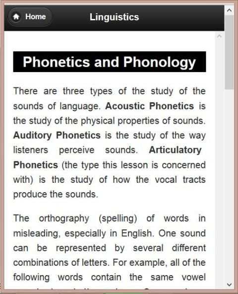 Basic Linguistics screenshot 9