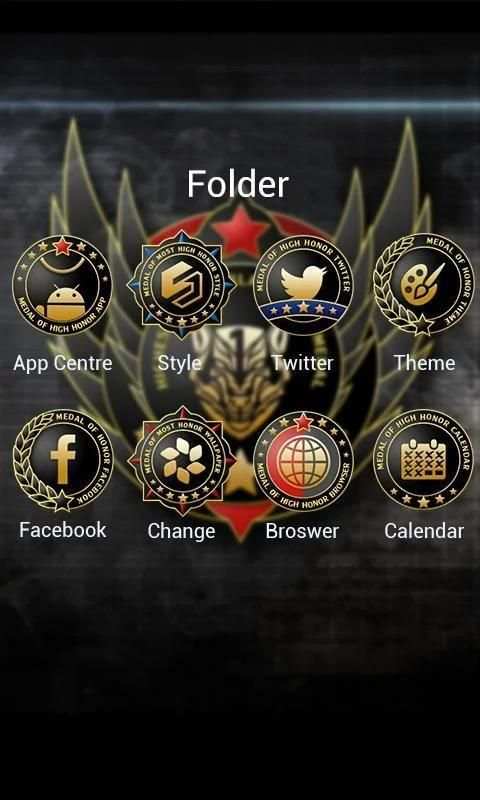 Honor Badge V Launcher Theme screenshot 2