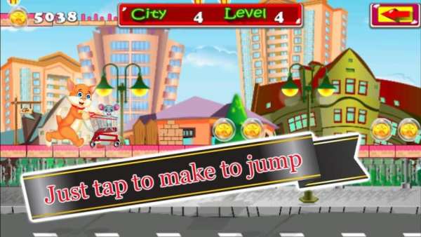 Super Tom and Mouse World Run screenshot 2