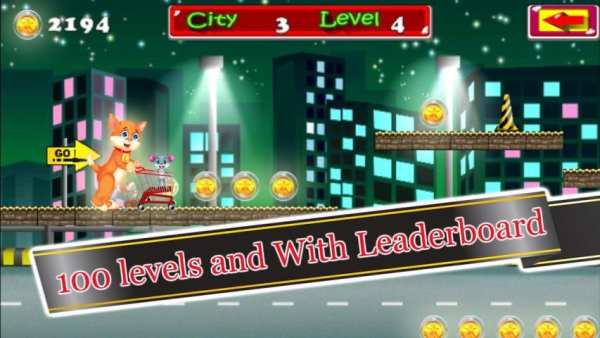 Super Tom and Mouse World Run screenshot 1