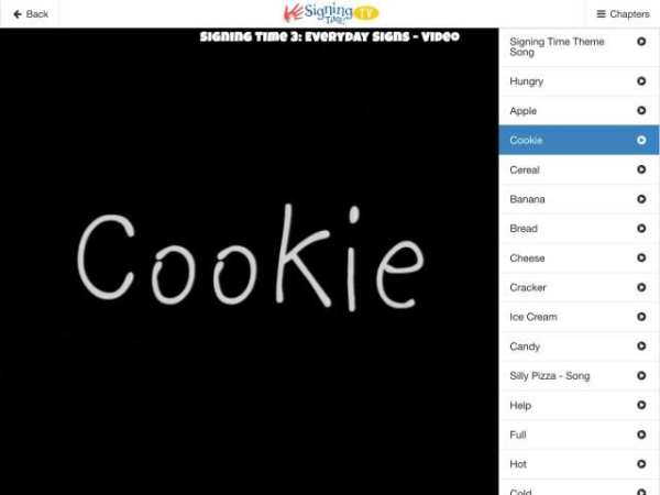 Signing Time TV screenshot 3