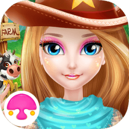 Farm Girl Salon - girls games icon