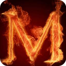Fiery letter M 2.1.1