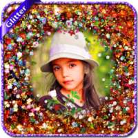 Glitter photo frame effects