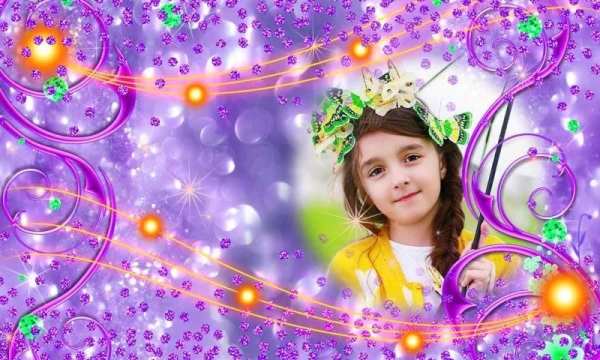 Glitter photo frame effects screenshot 2