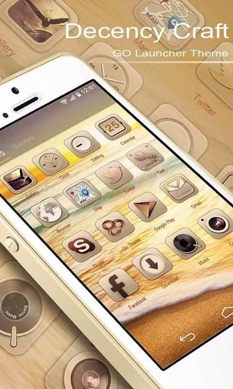 DecencyCraft GO Launcher Theme screenshot 6