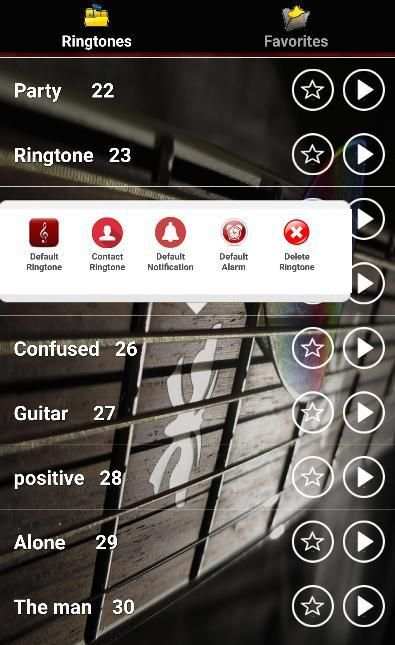 gitar Ringtones screenshot 1