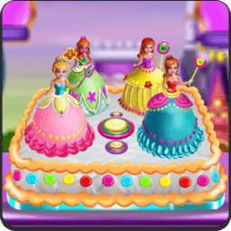 Princesses Cake Cooking