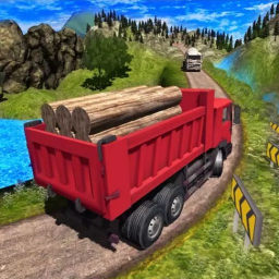 Truck Driver Cargo 3D icon