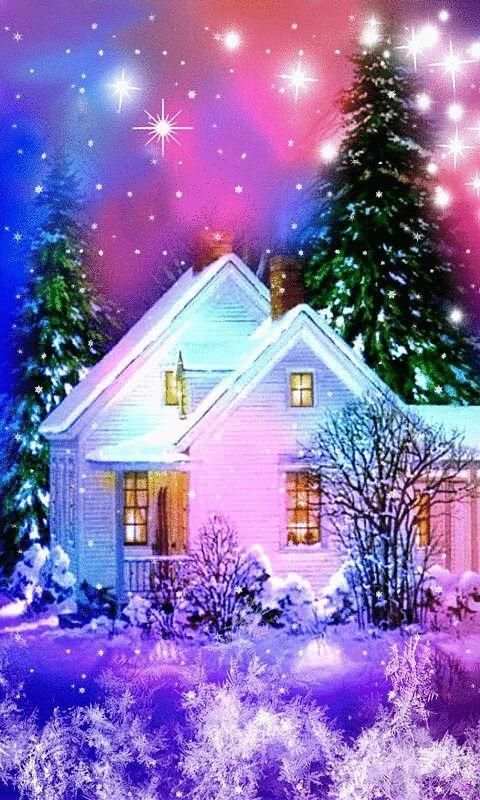 #Holiday Ready House Live Wallpaper screenshot 1