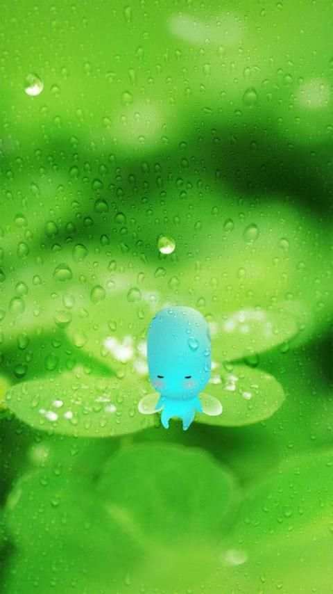 Peas Rain Live Wallpaper screenshot 3