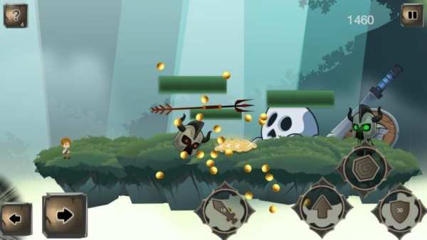 Mini Warrior Adventure स्क्रीनशॉट 2