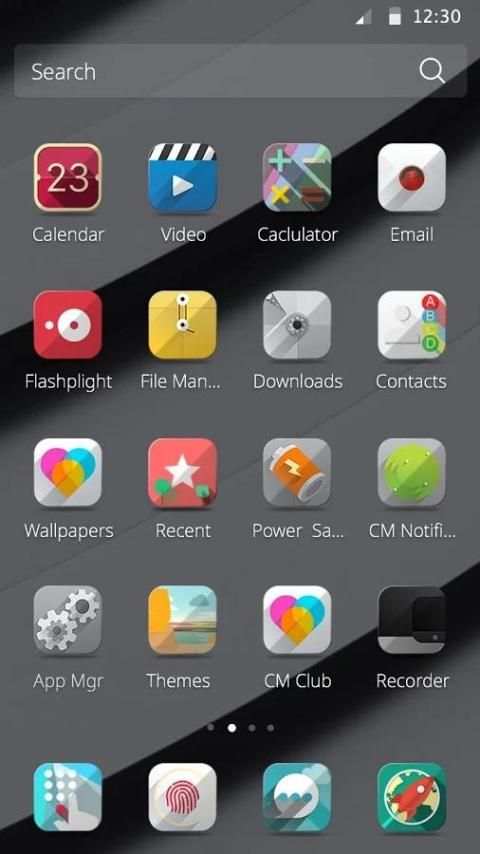 Destiny CM Launcher Theme 2 تصوير الشاشة