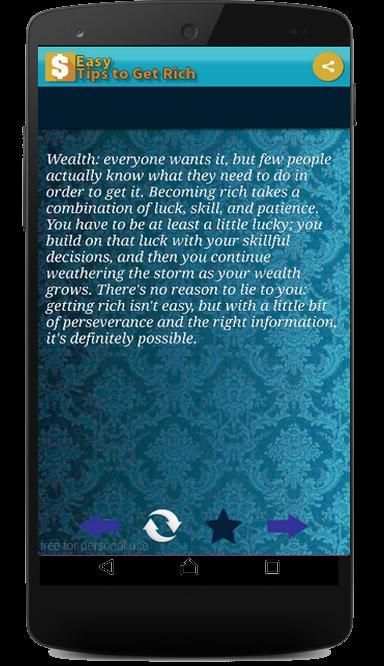 Easy Tips To Get RICH Free скриншот 1